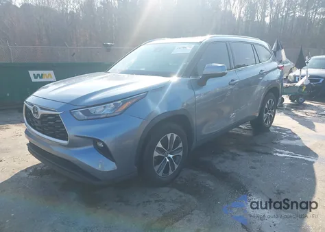 2020 Toyota Highlander Xle из США, поврежденный, VIN 5TDGZRAH6LS006626